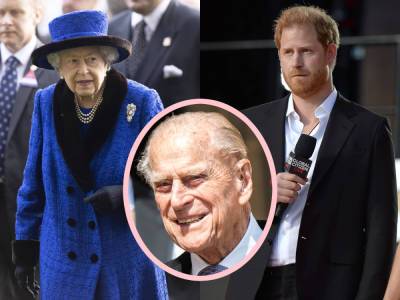 Prince Harry Worried About Queen Elizabeth, 'Feels Guilty About Not Saying Goodbye' To Prince Philip - perezhilton.com