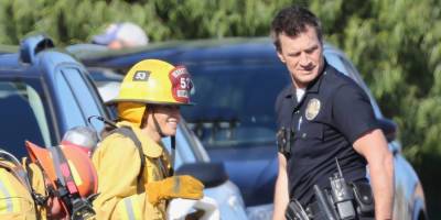 Jenna Dewan Films Scenes as a Firefighter on the Set of 'The Rookie' - www.justjared.com - Los Angeles