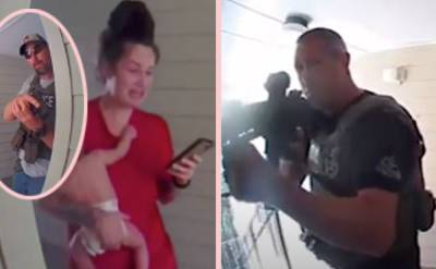 US Marshals Held Mother & Baby At Gunpoint While Raiding Wrong Apartment -- See Horrifying Footage AND Their Terrible Non-Apology! - perezhilton.com - USA