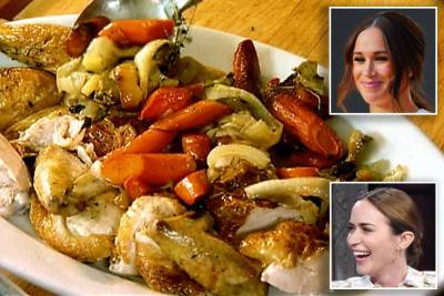 Emily Blunt, Meghan Markle credit Ina Garten’s ‘engagement chicken’ for husbands - nypost.com