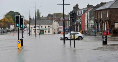 Parts of Dumfries and Galloway under flood water after incessant rain - www.dailyrecord.co.uk
