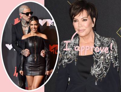 Awwww! Kris Jenner Says Travis Barker Asked For Her Blessing Before Prior To Kourtney Proposal - perezhilton.com - Beyond