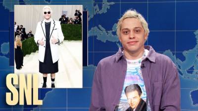 ‘SNL': Pete Davidson Roasts His Own Met Gala Outfit During ‘Weekend Update’ (Video) - thewrap.com
