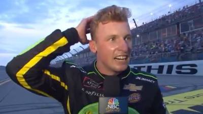 NBC’s NASCAR Reporter Mistakes Crowd’s ‘F– Joe Biden’ Chant for ‘Let’s Go Brandon’ (Video) - thewrap.com