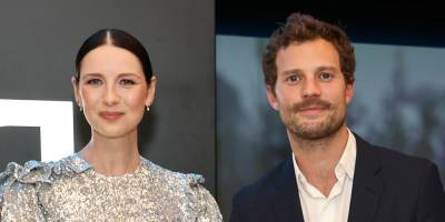 Caitronia Balfe & Jamie Dornan Step Out For 'Belfast' Screening Hosted By Eddie Redmayne - www.justjared.com - London - county Page