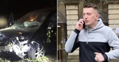 Drug driver who crashed onto rail tracks after 80mph police chase guilty of 'idiocy at highest level' - www.dailyrecord.co.uk