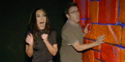 Kim Kardashian Joins Andy Lassner for His Final Haunted House on 'Ellen' - www.justjared.com