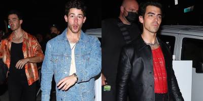 The Jonas Brothers Head Home After A Performance at The Viper Room in West Hollywood - www.justjared.com