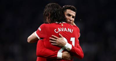 Manchester United fans make Cristiano Ronaldo and Edinson Cavani demand after goal vs Spurs - www.manchestereveningnews.co.uk - Manchester