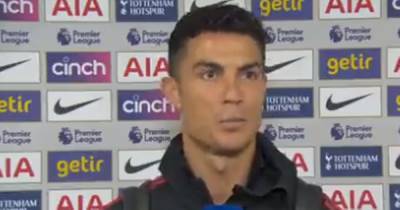 Cristiano Ronaldo breaks silence on Manchester United defeat to Liverpool after Tottenham win - www.manchestereveningnews.co.uk - Manchester