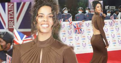 Pride Of Britain 2021: Rochelle Humes wears an ab-flashing brown gown - www.msn.com - Britain