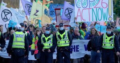 Climate protestors threaten to use police as 'target practice' and reveal where officers are staying at COP26 - www.dailyrecord.co.uk - Scotland
