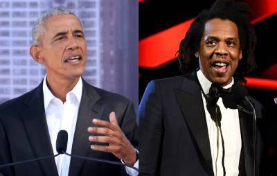 Barack Obama inducts Jay-Z into Rock & Roll Hall of Fame: “I’ve turned to Jay-Z’s words at different points in my life” - www.nme.com - USA