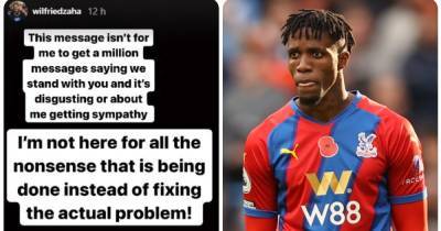 Wilfried Zaha claims he was racially abused after Crystal Palace beat Man City - www.manchestereveningnews.co.uk - Manchester - county Laporte