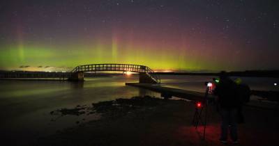 Scots catch incredible glimpse of Northern Lights after huge solar flare from sun - www.dailyrecord.co.uk - Scotland