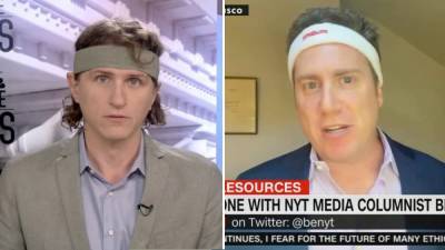 Journalists Jeff Horwitz and Ben Smith Go Full Hillary Wearing Headbands on Sunday Talk Shows - thewrap.com