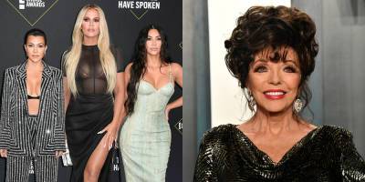 Joan Collins Shades the Kardashians Over Plastic Surgery Allegations - www.justjared.com