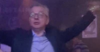 Michael Gove mocks his Aberdeen nightclub appearance in Tory conference speech as he enters to 'Dancing Queen' - www.dailyrecord.co.uk - city Aberdeen