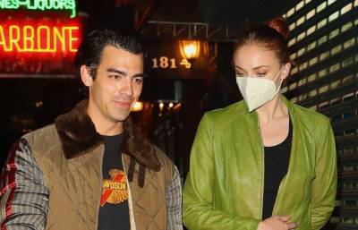 Joe Jonas & Sophie Turner Spotted On a Dinner & Movie Date in NYC - www.justjared.com - New York - Italy - county Long
