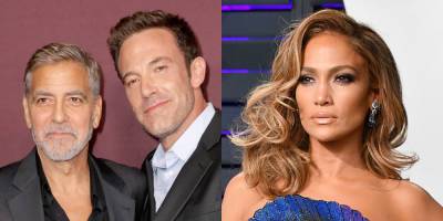Watch Ben Affleck React to George Clooney's Quote About His Girlfriend Jennifer Lopez - www.justjared.com