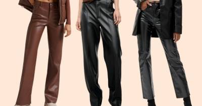The best leather trousers from £18 inspired by celebrities like Molly-Mae Hague and Kim Kardashian - www.ok.co.uk - Hague
