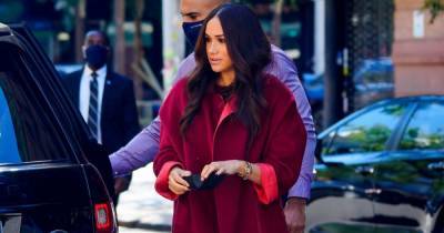 Meghan Markle's colourful outfit reflects how we should all be dopamine dressing - www.ok.co.uk - New York - county York - city Harlem, state New York
