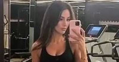 Michelle Keegan shows off her toned gym bod as she poses for selfie between Brassic interviews - www.manchestereveningnews.co.uk