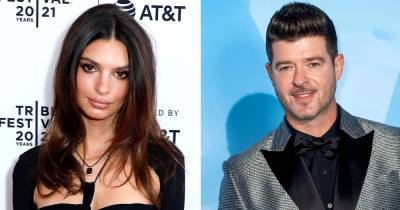Robin Thicke - My Body - Emily Ratajkowski Says She ‘Would Not Be Famous’ If She Came Forward With Robin Thicke Claims During ‘Blurred Lines’ - usmagazine.com