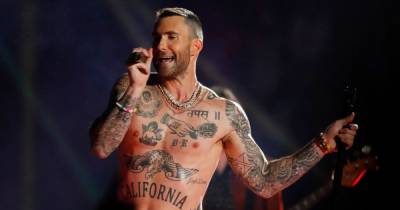Blue Hair! Butterfly Tattoo! Adam Levine ‘Really Went for It’ With Latest Style Transformation - www.usmagazine.com