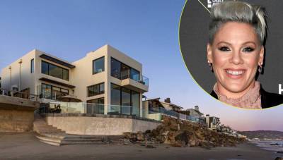 Pink Is Selling Her Incredible New Malibu Beach House, Just Months After Buying It - See Photos from Inside - www.justjared.com