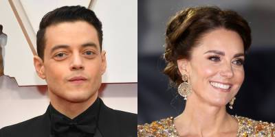 Rami Malek Reveals What He Said to Kate Middleton That Caught Her Off Guard - www.justjared.com - Britain