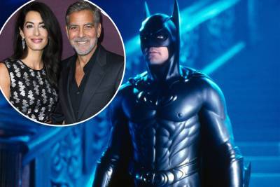 George Clooney - Amal Clooney - Joel Schumacher - George Clooney says Amal won’t ‘respect’ him if she sees ‘Batman & Robin’ - nypost.com