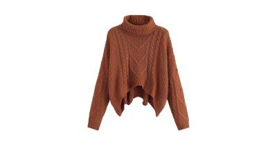 This Sweater’s Wavy Hem and Chunky Knit Make It a Must-Own for the Season - www.usmagazine.com