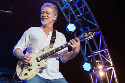 Eddie Van-Halen - Wolf Van Halen Says He Is ‘Not OK’ On The One-Year Anniversary Of Dad Eddie Van Halen’s Death - etcanada.com