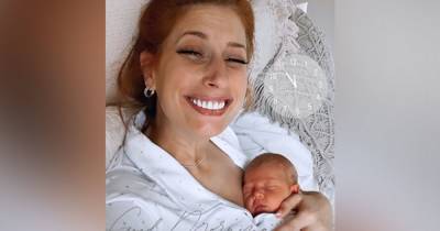 Stacey Solomon discusses baby girl's name and confesses to not changing pyjamas since birth - www.manchestereveningnews.co.uk