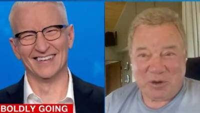 William Shatner Piles on the Penis Jokes About Jeff Bezos’ Rocket: ‘We’re Inseminating the Space Program!’ (Video) - thewrap.com