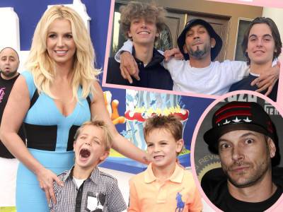 Kevin Federline Will Be 'Happy' For Britney Spears' Conservatorship To End If Sons Are 'Safe' -- Plus, Rare New Pics Of Sean & Jayden! - perezhilton.com