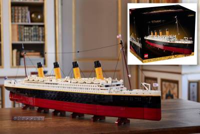 Be king of the Lego world with record 9,090-piece Titanic set - nypost.com