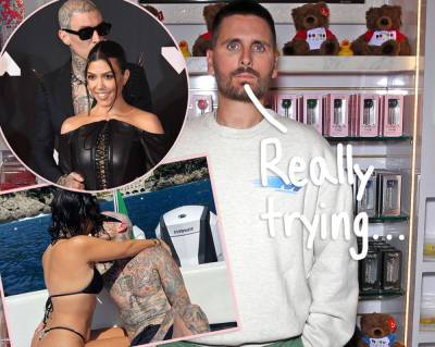 Scott Disick Still Hurt By Kourtney & Travis But Trying To ‘Let It Go’ For The Kids -- DETAILS - perezhilton.com - Italy