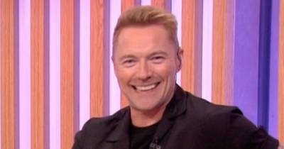 Ronan Keating is teased by Rylan over his 'beige' trousers after distracting The One Show fans - www.ok.co.uk