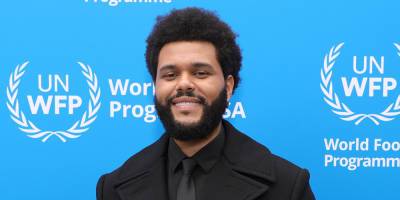 The Weeknd Announced As New Goodwill Ambassador For UN's World Food Programme - www.justjared.com
