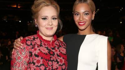 Adele Recalls Privately Talking to Beyoncé After 2017 Album of the Year GRAMMY Win - www.etonline.com - Britain
