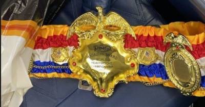 Paris Fury reveals where Tyson Fury belt has been ahead of Deontay Wilder fight - www.manchestereveningnews.co.uk - Las Vegas