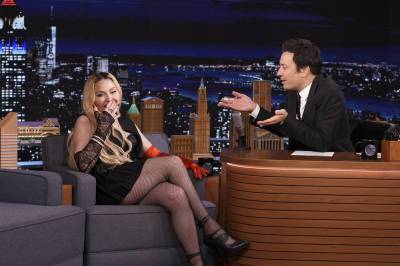 Madonna Gets Wild In Eye-Popping Appearance On ‘The Tonight Show’ - etcanada.com