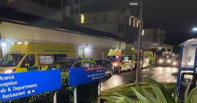 Huge queue of '25 ambulances' seen outside hospital A&E as NHS prepares for winter of increased pressure - www.manchestereveningnews.co.uk - Manchester