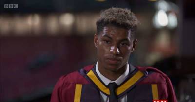 Marcus Rashford once again proves an inspiration to us all as he receives honorary doctorate - www.msn.com - Manchester