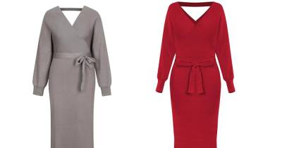 This Elegant Sweater Dress Will Feel Like You’re Wrapped in a Cozy Blanket - www.usmagazine.com