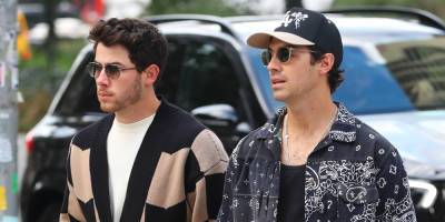 Nick Jonas Joins Brother Joe For A Midday Coffee Pick Up - www.justjared.com - New York