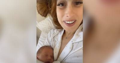 Stacey Solomon feeling 'sad' as she struggles with breastfeeding newborn baby daughter - www.manchestereveningnews.co.uk - county Dawson