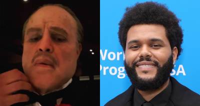 The Weeknd Goes Unrecognizable as Don Vito Corleone from 'The Godfather' on Halloween! - www.justjared.com